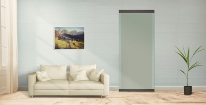 Porta de Passagem Invisível Hidden Glass